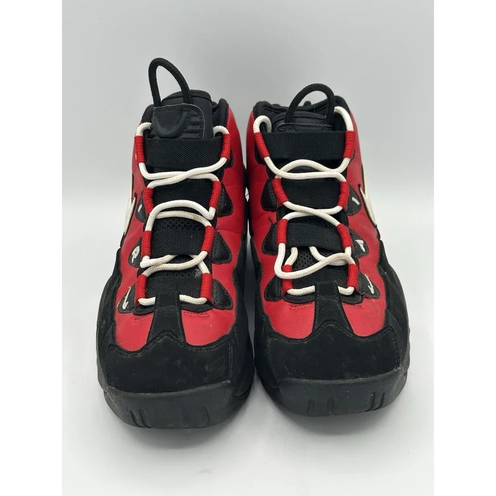 Nike Air Max Uptempo '95 Shoes University Red Black White Men's Size 8.5 Bulls